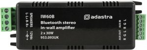 KOMPAKTIŠKAS SIENINIS BLUETOOTH STEREO STIPRINTUVAS IW60B 2X 30W 3
