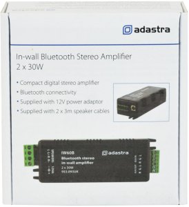 KOMPAKTIŠKAS SIENINIS BLUETOOTH STEREO STIPRINTUVAS IW60B 2X 30W 6