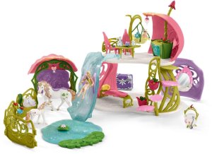 Schleich bayala 42445 Glitzerndes Bltenhaus m.Zubehr 1