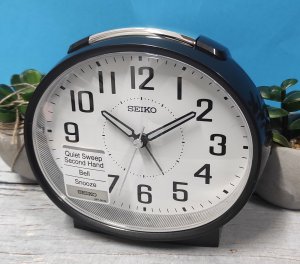 Budzik Seiko QHK059K Bell Alarm Lumibrite . 2