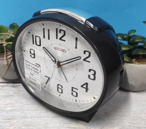 Budzik Seiko QHK059K Bell Alarm Lumibrite . 3