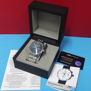 Zegarek PRIM W01P.13231.G męski chronograf . 2