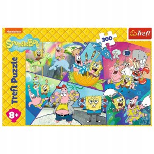 Trefl Puzzle SpongeBob w Bikini Dolnym 300 elementów 3