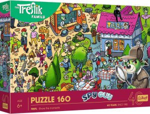 Trefl Puzzle Rodzina Treflików 40-lecie Trefl - Trefliki celebrują 160 elementów (40052) 1