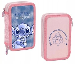 Piórnik Stitch ***** piórnik 2-komorowy z wyposaż. 77459 3