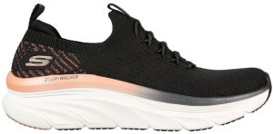 Buty damskie SKECHERS Relaxed Fit: D'LUX WALKER LET IT GLOW (149366-BKRG) 41 1