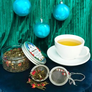 Cup&You Świąteczna herbata zielona Magic Time - prezent upominek na mikołaja święta gwiazdkę dla faceta taty mamy męża chłopaka mężczyzny kobiety dziadka dziewczyny babci żony niej niego 2