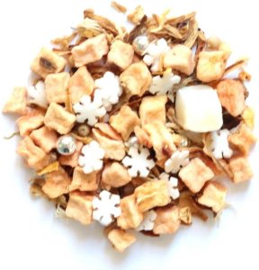 Świąteczna herbata owocowa "Płatki śniegu" - prezent upominek na mikołaja gwiazdkę święta dla faceta taty mamy męża chłopaka mężczyzny kobiety dziadka dziewczyny babci żony niej niego 3