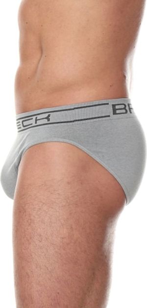 Brubeck Slipy męskie Comfort Cotton szare r. S (BE00290A) 4