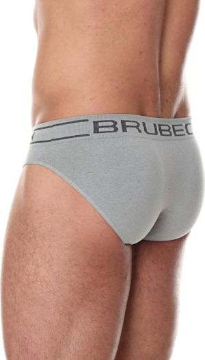 Brubeck Slipy męskie Comfort Cotton szare r. L (BE00290A) 5