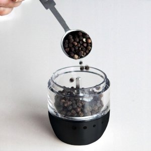 KARL HAUSMANN - Młynek elektryczny do przypraw - pieprzu i soli - 2w1 - akumulator 750 mAh 5