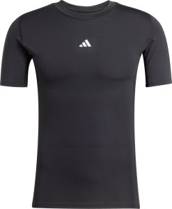 Adidas Koszulka męska adidas Techfit Short Sleeve Tee czarna JP4674 L 2