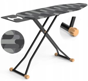 DESKA DO PRASOWANIA 112 x 36cm PROMIS PERFECT solidna Metalowy Blat DUŻA 1