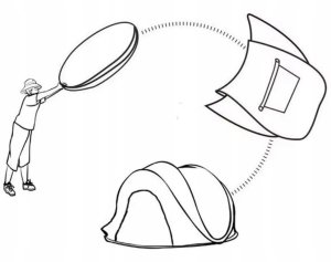 Namiot turystyczny Promis 3 Seconds 11