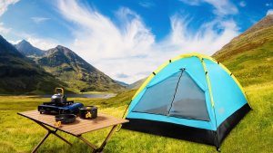 NAMIOT TURYSTYCZNY 2osobowy ALPENAIR Kempingowy IGLO WODOODPORNY MOSKITIERA 2