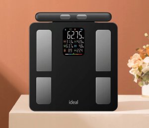 WAGA ŁAZIENKOWA BLUETOOTH ANALITYCZNA INTELIGENTNA Apple Health Google Fit 12