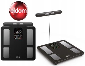 WAGA ŁAZIENKOWA BLUETOOTH ANALITYCZNA INTELIGENTNA Apple Health Google Fit 16