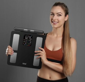 WAGA ŁAZIENKOWA BLUETOOTH ANALITYCZNA INTELIGENTNA Apple Health Google Fit 5