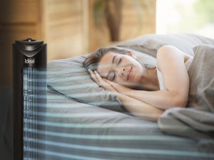 WENTYLATOR KOLUMNOWY CICHY WIATRAK PODŁOGOWY STOJĄCY IDEAL ID6501 5