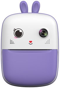Mini drukarka termiczna dla dzieci z aparatem fotograficznym i kamerą - fioletowa Mini drukarka termiczna dla dzieci z aparatem fotograficznym i kamerą - fioletowa 1