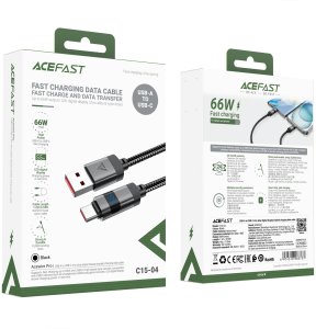 Kabel USB Acefast USB-A - USB-C 1.2 m Niebieski (6974316283737) 5