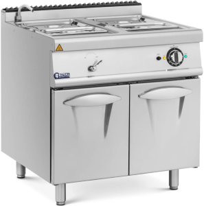 Bemar elektryczny z szafką kranem 2x GN 1/2 2x GN 1/3 6000 W Bemar elektryczny z szafką kranem 2x GN 1/2 2x GN 1/3 6000 W 1
