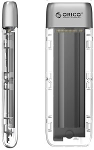 Kieszeń obudowa na dysk TXM2-C3 M.2 NVME USB-C 10Gb/s - szara Kieszeń obudowa na dysk TXM2-C3 M.2 NVME USB-C 10Gb/s - szara 2