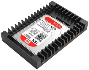 Adapter 1125SS przejściówka dysku 2.5'' na 3.5'' - czarny Adapter 1125SS przejściówka dysku 2.5'' na 3.5'' - czarny 6