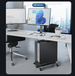 Uchwyt do komputera Orico Podstawka CPB6 na komputer z kółkami - czarna 4