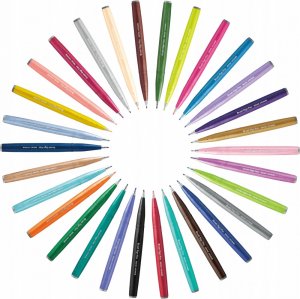 Pisak pędzelkowy Pentel Brush Sign Pen SES15C kora 5