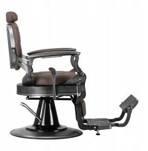 Activeshop Gabbiano fotel barberski Niccolo brązowy 4