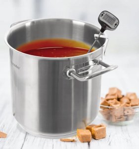 Termometr do Mięsa Sonda Elektroniczny Wbijany z Klipsem Solidny ORION 17cm 9