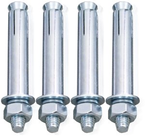 Blokada Parkingowa Pojedyncza Słupek 65cm Składana 4 sztuki 18