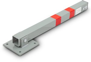 Blokada Parkingowa Pojedyncza Słupek 65cm Składana 4 sztuki 4