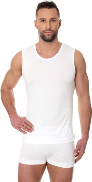 Brubeck Bezrękawnik męski Comfort Cotton biały r. XL (SL00068A) 1