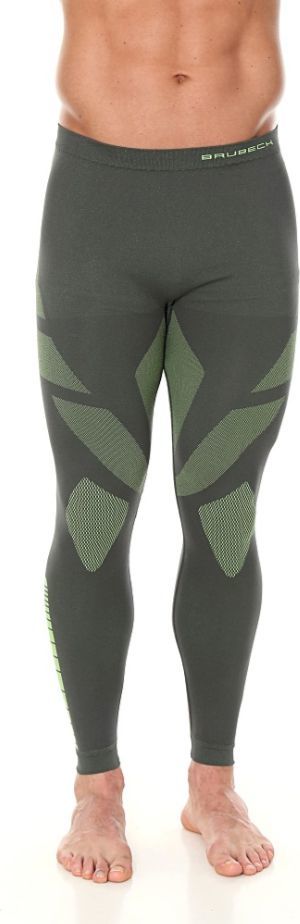Brubeck Spodnie termoaktywne męskie Dry zielone r. XXL (LE11860) 1