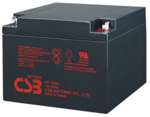 CSB Bleiakkus GP12260 12V/26Ah Ołowiany (VRLA) 9 Ah 1