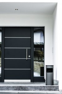 Durable 333023 kosz na śmieci 17 l Okrągły Metal Srebrny 10