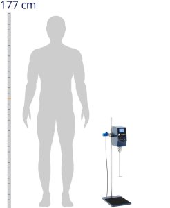 Mieszadło laboratoryjne mechaniczne 40 l 100-2500 obr./min 3