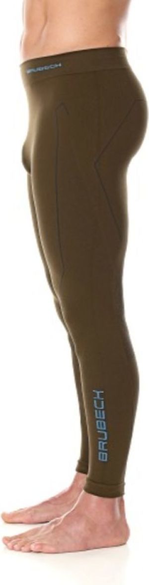 Brubeck Spodnie termoaktywne męskie Thermo brązowe r. S (LE11840) 3