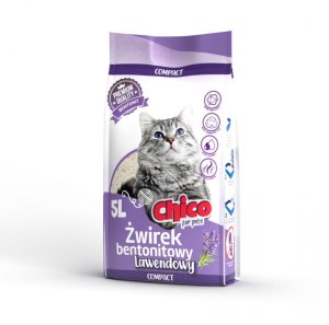 CHICO Żwirek bentonitowy Compact Lawenda 5l 1