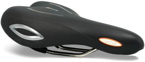 Siodło SELLEROYAL LOOKIN MODERATE 60st. STRACCIATELLA żelowe + elastomery, unisex, 620g 2