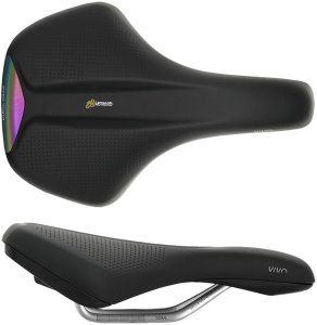 Siodło SELLEROYAL VIVO ATHLETIC 45st. żelowe, odblask, unisex, 375g 1