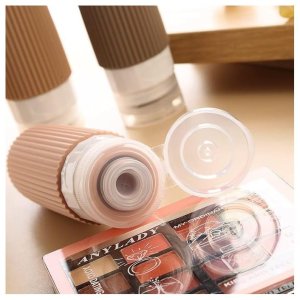 eCarla Zestaw silikonowych pojemniczków, buteleczek podróżnych 4w1 90ml KS137WZ2 7