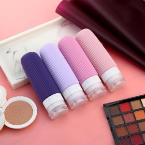 Zestaw silikonowych pojemniczków, buteleczek podróżnych 4w1 90ml KS137WZ1 7