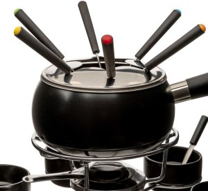 Zestaw do fondue obrotowy na 6 osób, ceramiczny 1