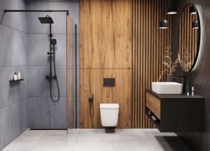 Miska WC Invena Invena miska WC bezkołnierzowa PAROS z deską wolnoopadającą CE-90-001-W 4