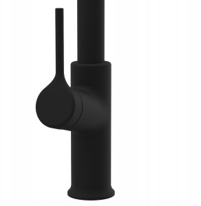 Invena bateria kuchenna z wyciąganą wylewką Farsala czarna BZ-40-L04-S 4