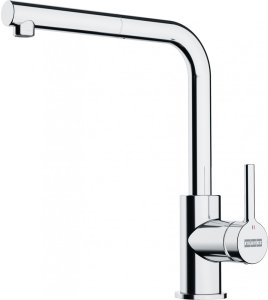 Franke bateria kuchenna z wyciąganą wylewką Lina L pull-out, chrom 115.0712.420 1