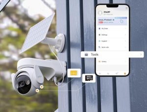 Kamera IP Imou Cell PT 4G kit 3MP bateryjna z panelem solarnym i kartą SIM 13